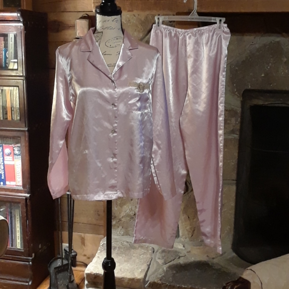 Satin pajamas by Soft Moments New York